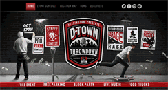 Desktop Screenshot of dtownthrowdown.com