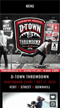 Mobile Screenshot of dtownthrowdown.com